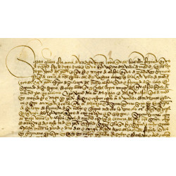 Paleografía: letras cortesana y procesal encadenada
