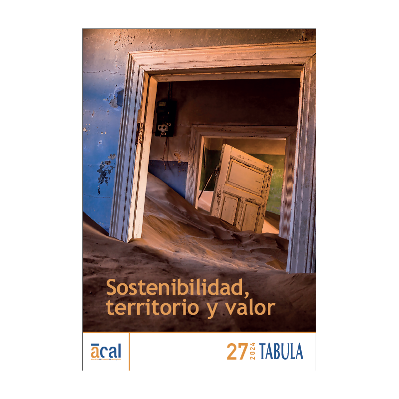 Tábula 27. Sostenibilidad, territorio y valor